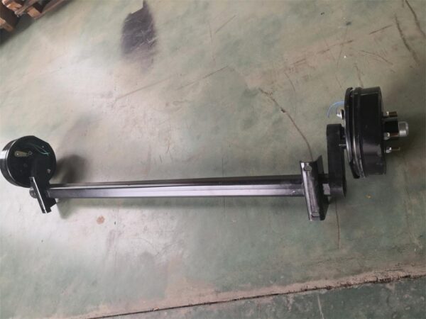 Eje completo con Suspensión a Caucho y Frenos Eléctrico 1250 kg - Image 9
